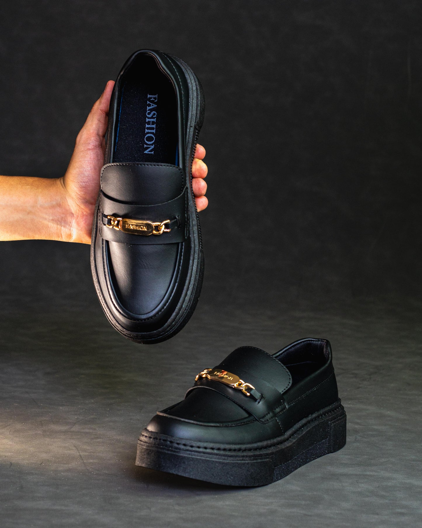 RoyalStep™ | Mocasines con Detalle Metálico para Hombre