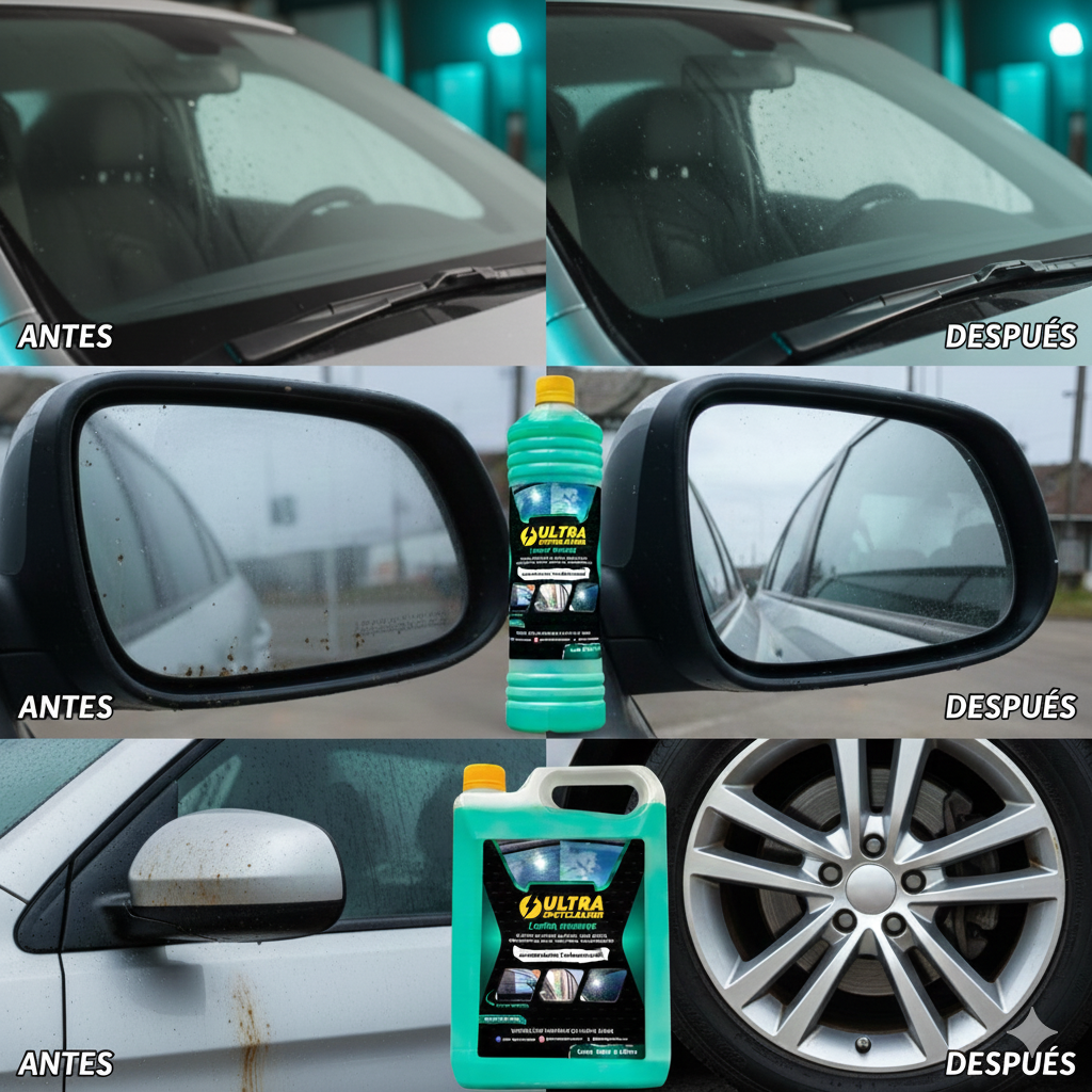 SpotCleaner™ | Limpiavidrios Ultra para Auto