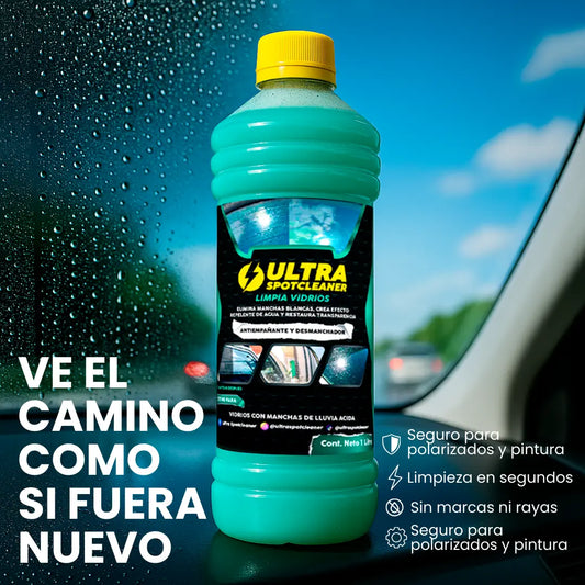 SpotCleaner™ | Limpiavidrios Ultra para Auto