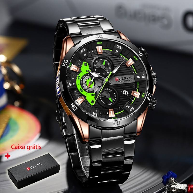 CURREN Velocity™ | Reloj Masculino de Estilo Moderno
