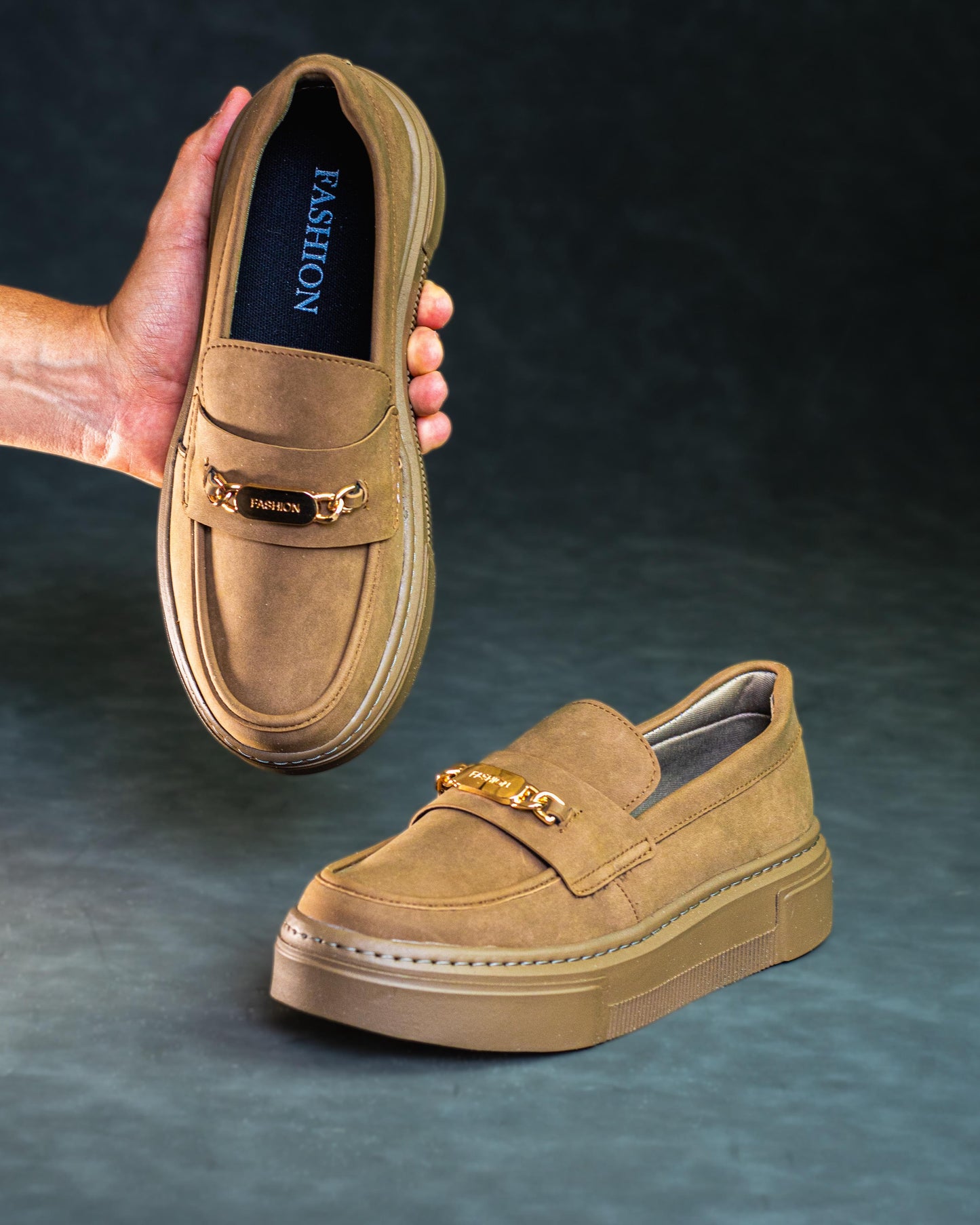 RoyalStep™ | Mocasines con Detalle Metálico para Hombre