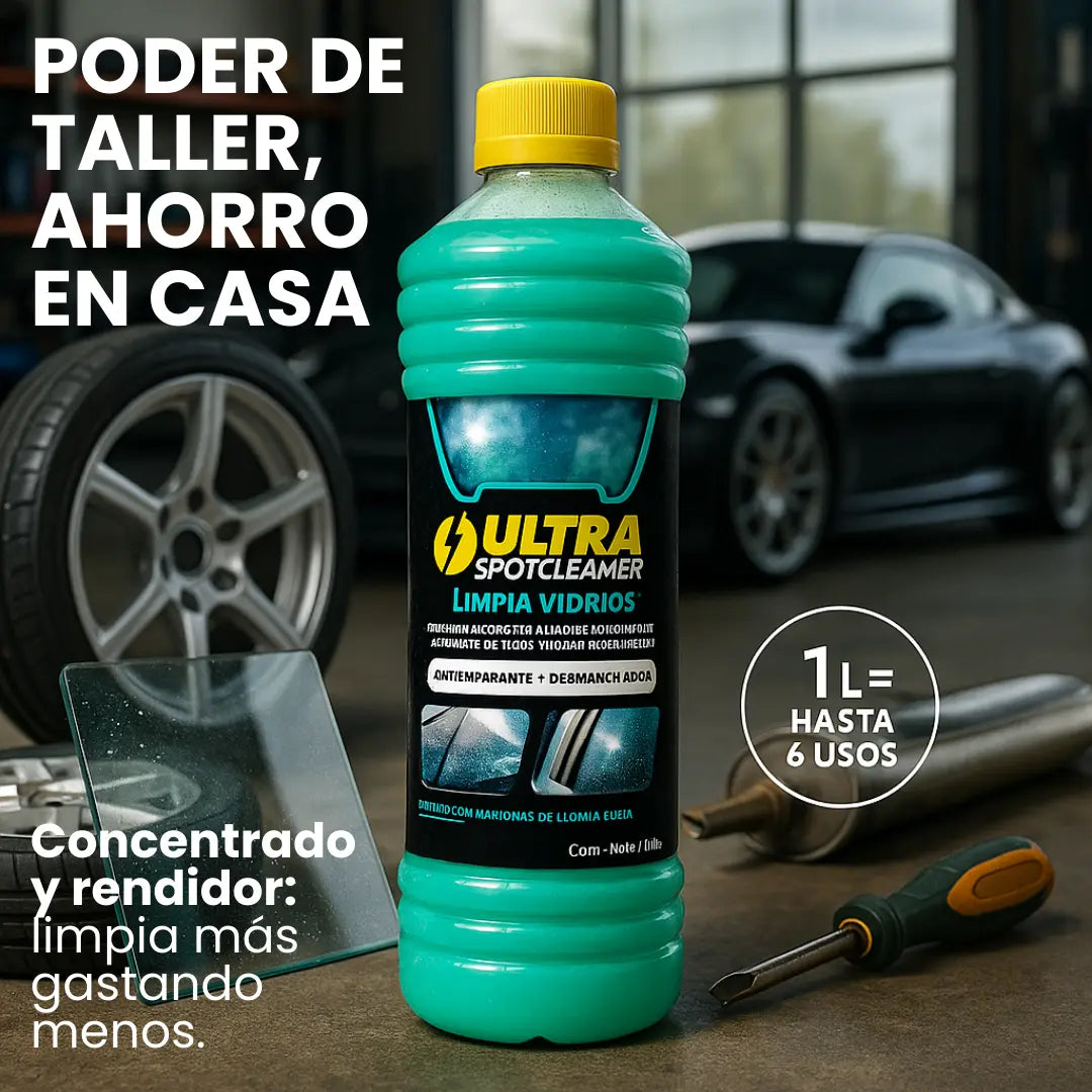 SpotCleaner™ | Limpiavidrios Ultra para Auto