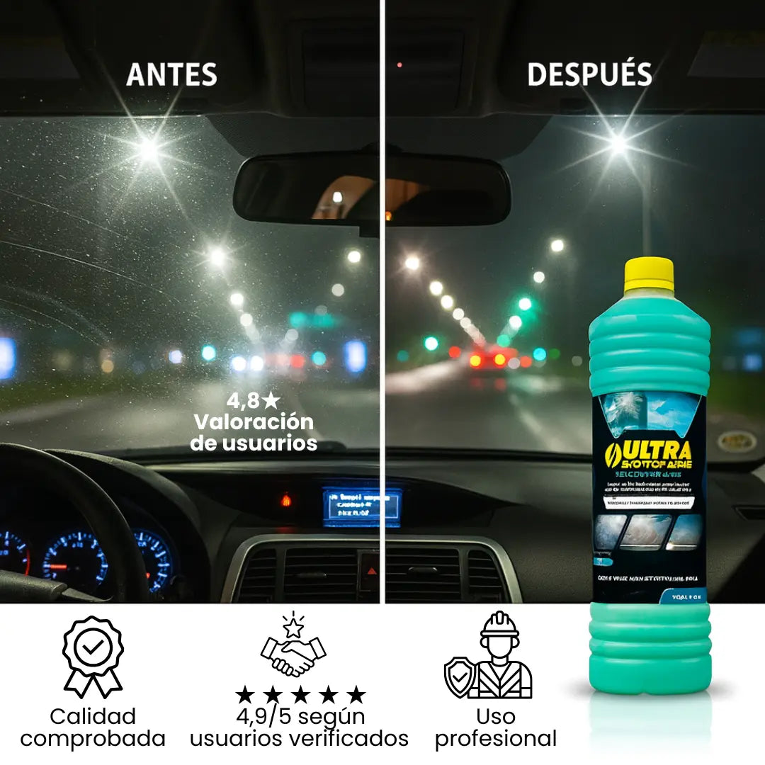 SpotCleaner™ | Limpiavidrios Ultra para Auto