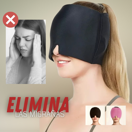 MigraRelief™ | Máscara de Gel Frío para Migraña y Estrés